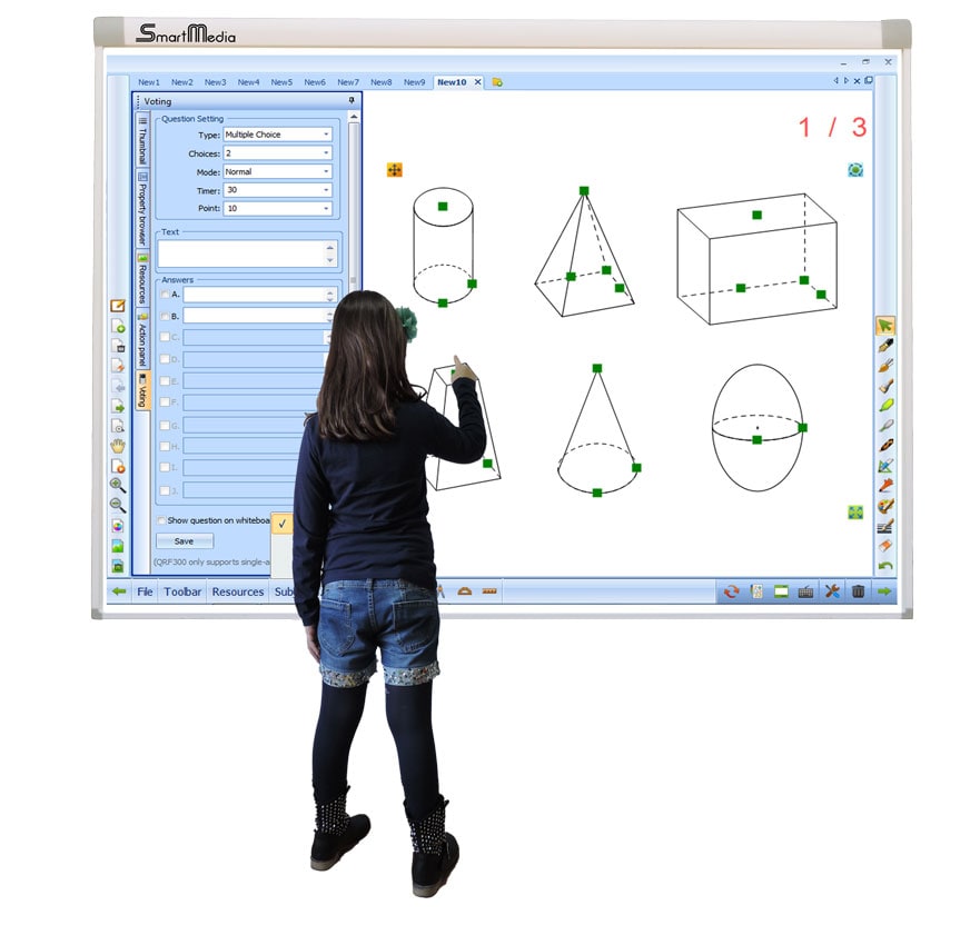 SmartMedia Interactive Whiteboards IWB-CCD02-F and IWB-CCD02-100-F