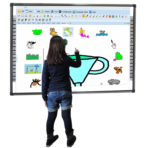 Interactive Digital Whiteboard 16 touch points IWB-IR16-F