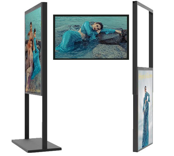 Hochhelles Display für Schaufenster