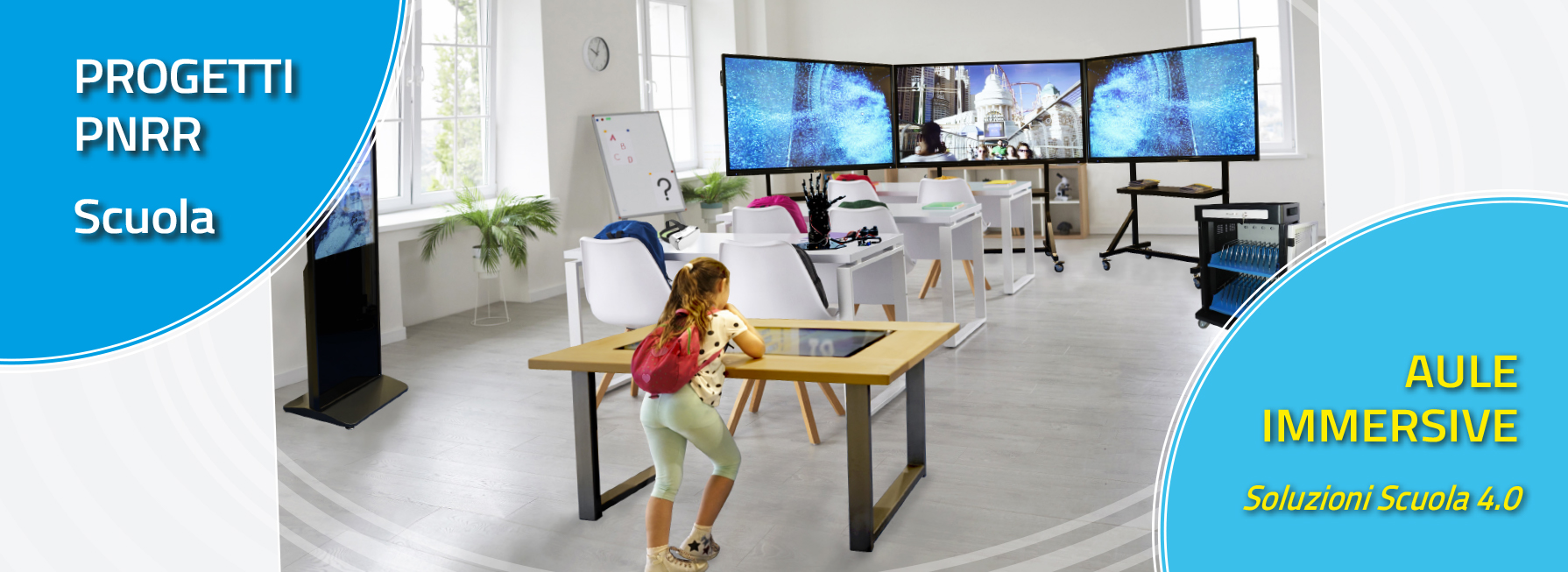 Immersive Klassenzimmer Scuola 4.0