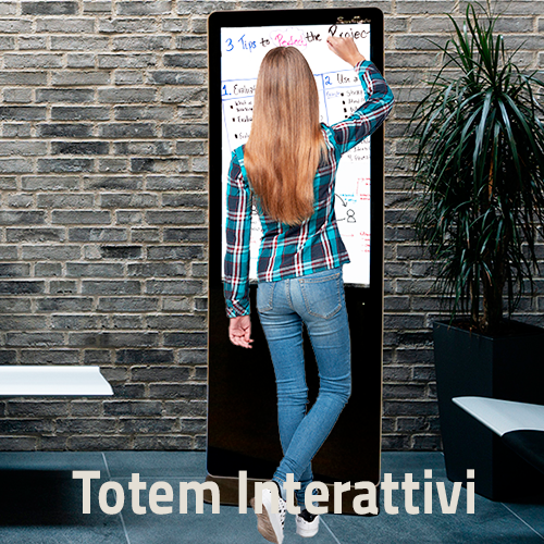 Totem Interattivi poer la Scuola