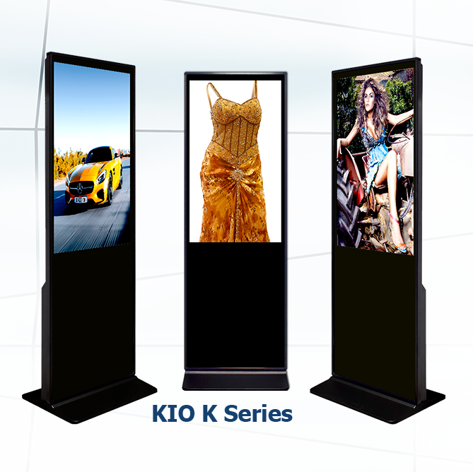 KIO K Series | INTERACTIVE SINGLE-SIDE KIOSKS SmartMedia