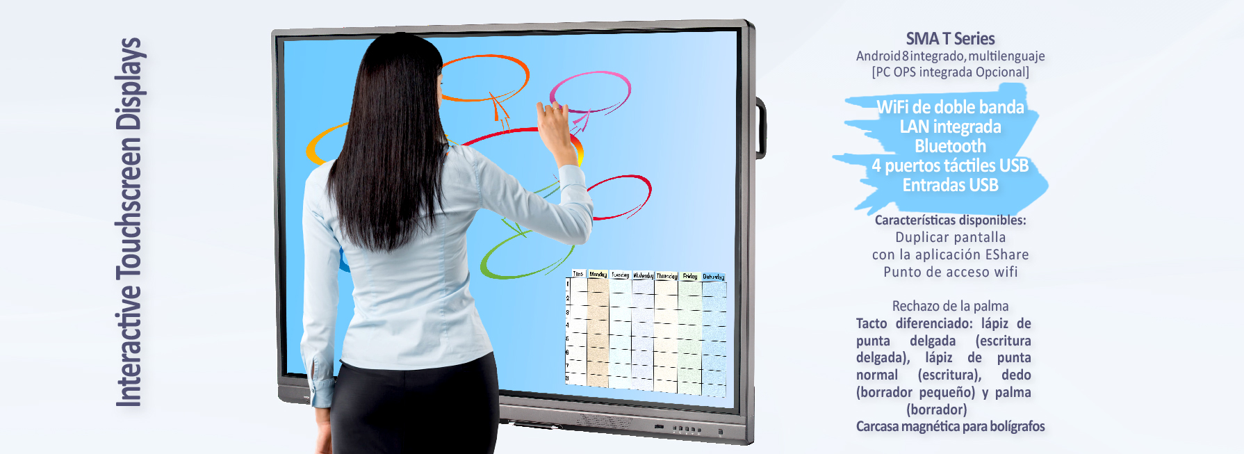 SMA T Sereis touchscreen monitor SMA T Series monitor