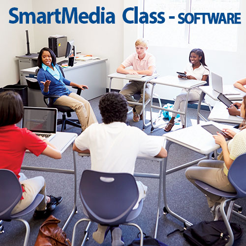 SmartMedia SmartClass, Создавайте, управляйте и организуйте свои уроки и курсы онлайн, делитесь ими со своими учениками, доступными где угодно.