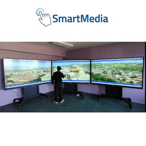 Tavolo Interattivo 65"  - Video InfoComm 2015 - SmartMedia Srl - touch screen, lavagne interattive