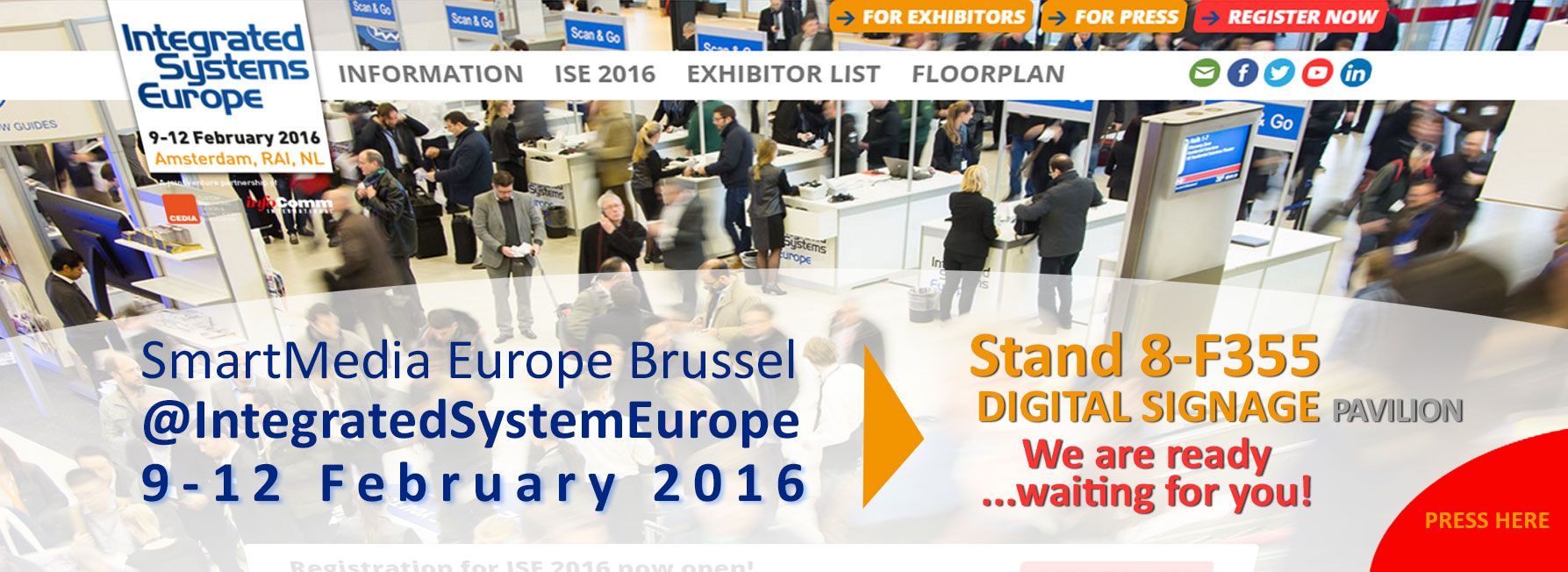 ISE2016 - Amsterdam